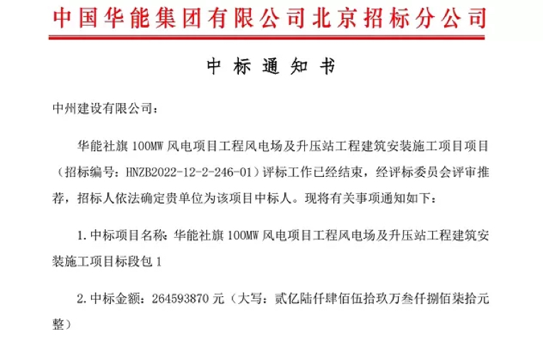 開局即決戰(zhàn) 起步即沖刺——中州建設(shè)有限公司新年中標(biāo)工作開門紅！